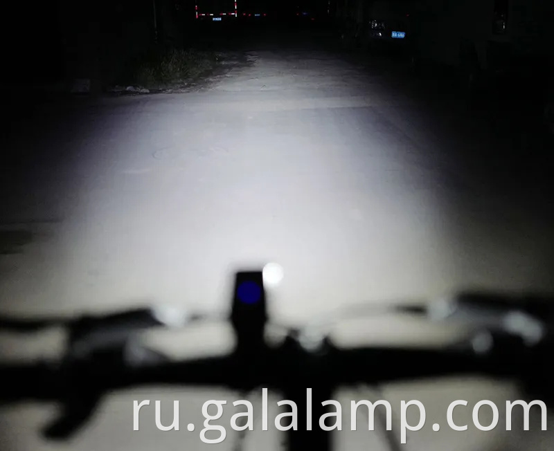 Конечный водонепроницаемый велосипедный рог и яркий светодиодный световой комбо